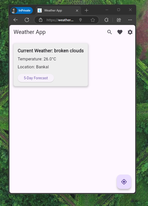 Your Weather App